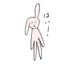 Ear rabbits sticker #14962875