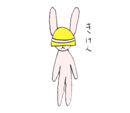 Ear rabbits sticker #14962876