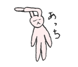 Ear rabbits sticker #14962880