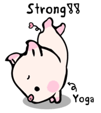 Small Pig & Teddy (EN) sticker #14963036