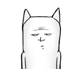 "The Weird Cat" sticker #14963352