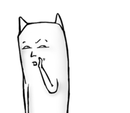 "The Weird Cat" sticker #14963368