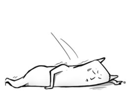 "The Weird Cat" sticker #14963377