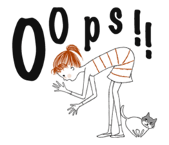 Cheri with Chignon sticker #14963823