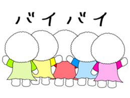 Afro squadron mofuranger sticker #14963953