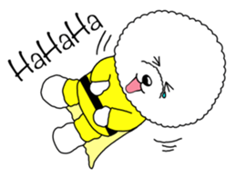 Afro squadron mofuranger sticker #14963962