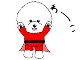 Afro squadron mofuranger sticker #14963972