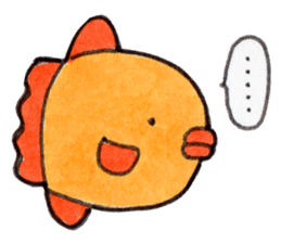 Hungry Sunfish sticker #14963994