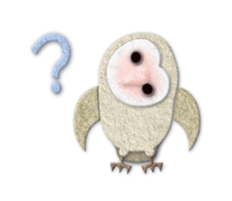 Owl appliques sticker #14964819