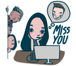 HE AND ME#GM sticker #14964998