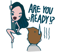 HE AND ME#GM sticker #14965006