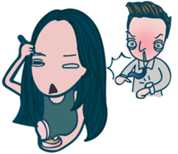 HE AND ME#GM sticker #14965014