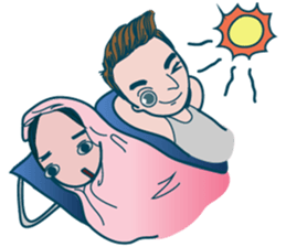 HE AND ME#GM sticker #14965019