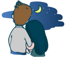 HE AND ME#GM sticker #14965021