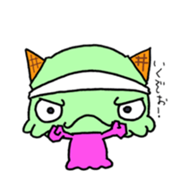 aisukurin sticker #14965518