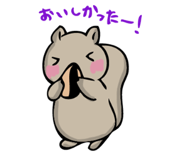 It looks like a squirrel. sticker #14965706