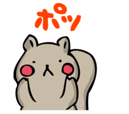 It looks like a squirrel. sticker #14965725