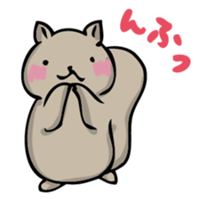 It looks like a squirrel. sticker #14965727