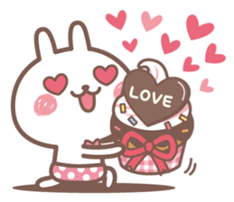 suki suki rabbit2 sticker #14966616