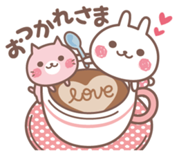 suki suki rabbit2 sticker #14966619