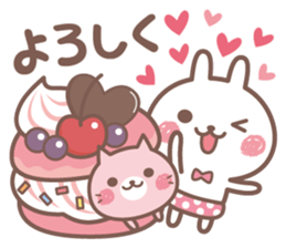 suki suki rabbit2 sticker #14966625