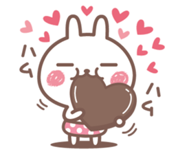 suki suki rabbit2 sticker #14966636