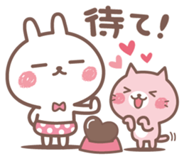 suki suki rabbit2 sticker #14966644