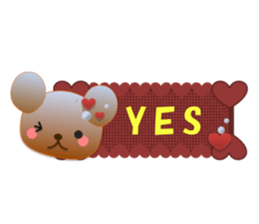 Bear daily1 sticker #14966680