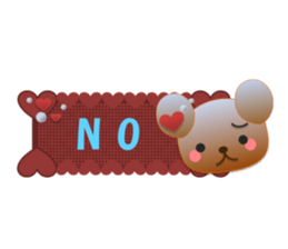 Bear daily1 sticker #14966681