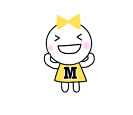 Miho sticker-ribbon girl- sticker #14967646