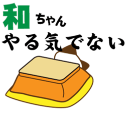 Kazu's dedicated Sticker sticker #14968374