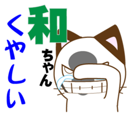 Kazu's dedicated Sticker sticker #14968383
