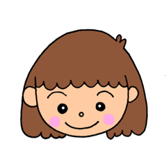 I want a girl to use a sticker