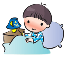 little boy cute cute sticker #14968476