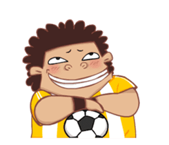 TUTU Football man sticker #14968658