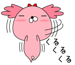 Pink toy poodle. sticker #14968965