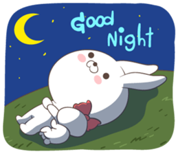 Rabbit with Duck sticker #14969341