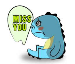 Everyday Love Story of Dinosaur sticker #14969663