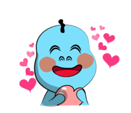 Everyday Love Story of Dinosaur sticker #14969665