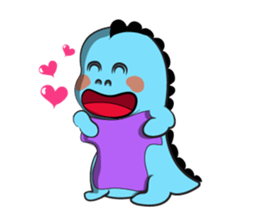 Everyday Love Story of Dinosaur sticker #14969667