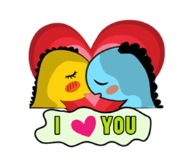 Everyday Love Story of Dinosaur sticker #14969669