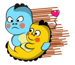 Everyday Love Story of Dinosaur sticker #14969673