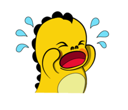 Everyday Love Story of Dinosaur sticker #14969675