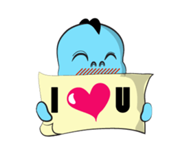 Everyday Love Story of Dinosaur sticker #14969679