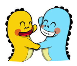 Everyday Love Story of Dinosaur sticker #14969681