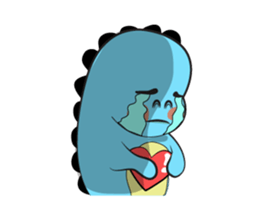 Everyday Love Story of Dinosaur sticker #14969687