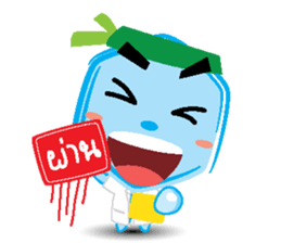 Blueman2 sticker #14969725