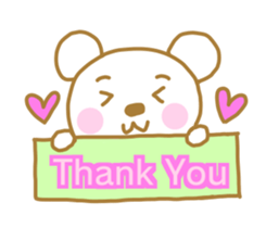 Yamachan White Bear Sticker sticker #14969747