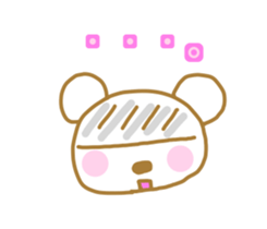 Yamachan White Bear Sticker sticker #14969768