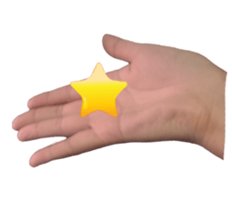 my hand say sticker #14970182